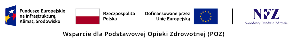 Baner projektu wsparcie POZ