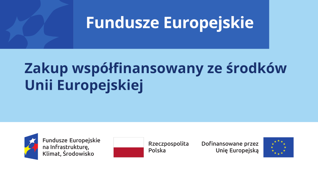 Baner projektu Wsparcie POZ – Fundusze Europejskie